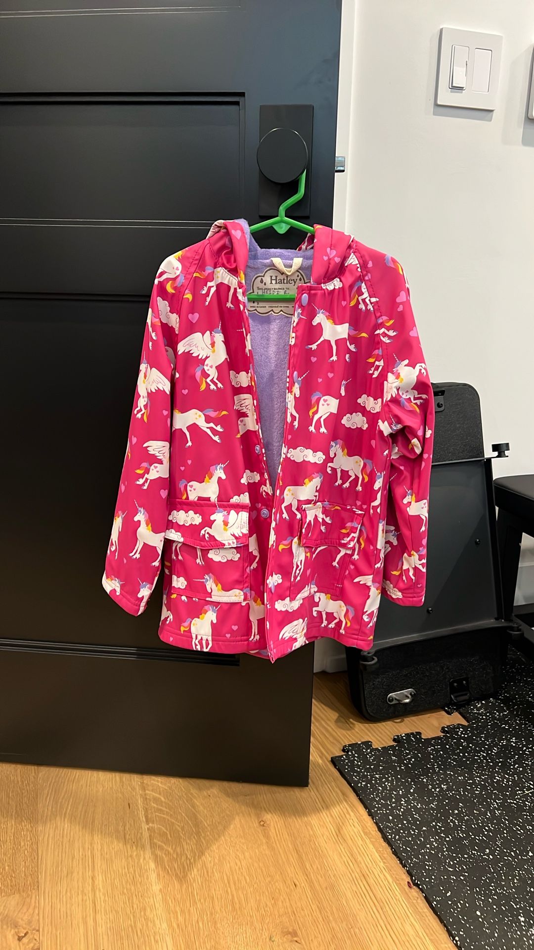 Girl’s Harley Rain Coat Size 6