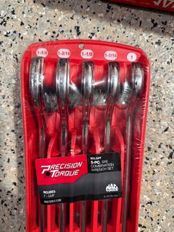 Mac tools wrench set Sae 1”- 1 1/4”