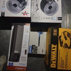 Lasko Fans And Dewalt 