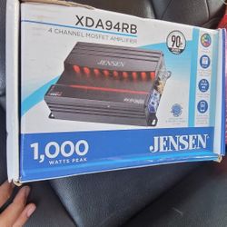 Jensen 4 Channel High Amp