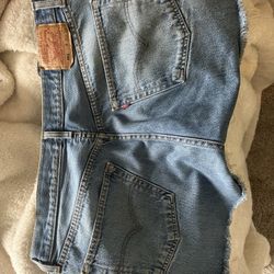 501 Levi Jean Shorts