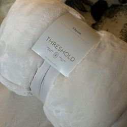 Threshold Oversized Throw Blanket - Cream Color 