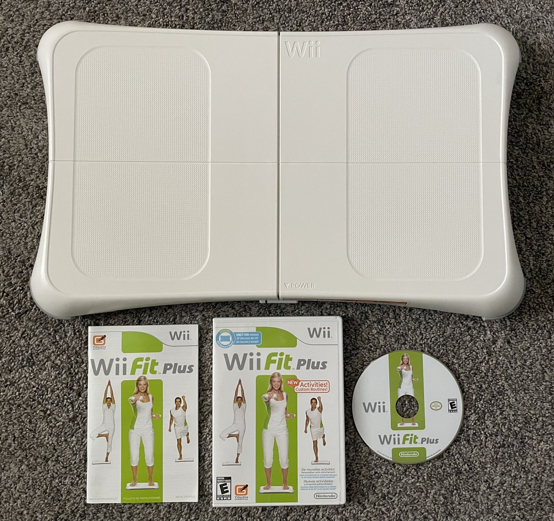 Wii Fit Plus with Balance Board