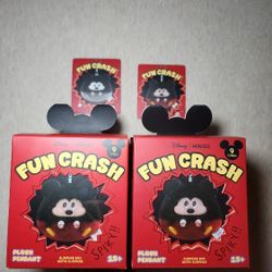 MINISO Mickey Fun Crash Plush Pendant 