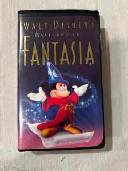 Fantasia Black Diamond Edition VHS 1991 Release