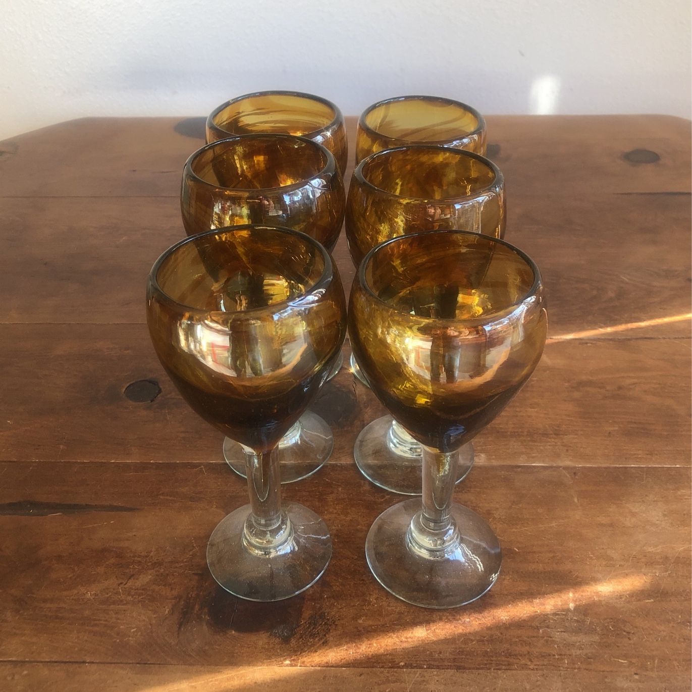 Wine Glasses Lot Of 6