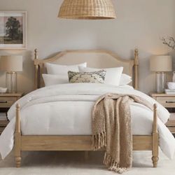 Beautiful new queen size bed frame