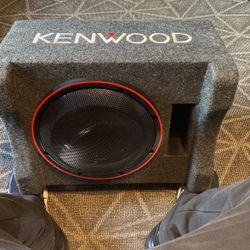Sub and amp for car system