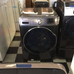 #216 New Gray Samsung Front Load Washer