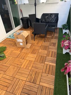 Acacia Outdoor Patio Panels