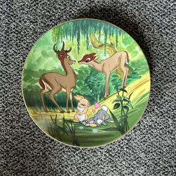  Full Set The Disney Collection First Edition Series Bambi Plates