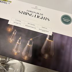 Outdoor String Lights - LED - Battery Operated