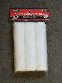 FamilyMaid 9-Inch Paint Roller Refills 3-Pack