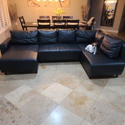 Black Sectional 
