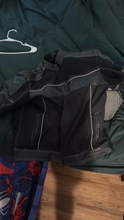Black bikers sports jacket size 42