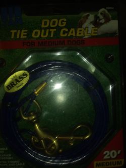 Dog Tie Out Cable