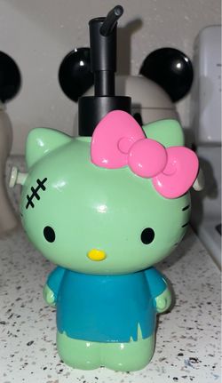 Hello kitty Frankenstein soap dispenser