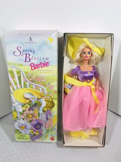 1995 Mattel Avon Spring Blossom Barbie