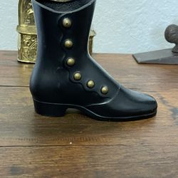 Vintage Victorian Medal Shoe Boot 5 Tall  5-1/2 Wide 