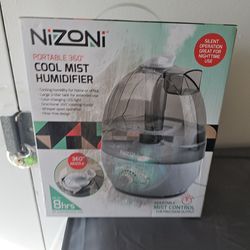 Cool mist humidifier
