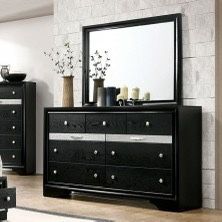 New Luxury Dresser With Mirror / Free Delivery