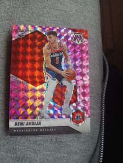Deni Avdija 2020 -21 Panini Mosiac Pink/red 217