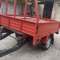 Red trailer