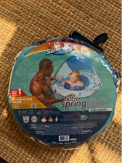 SWIM WAYS BABY FLOAT WITH CANOPY