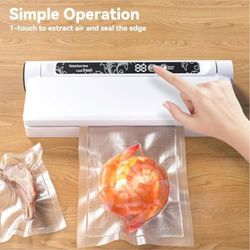 Food Vacuum Sealer (New, Open Box)