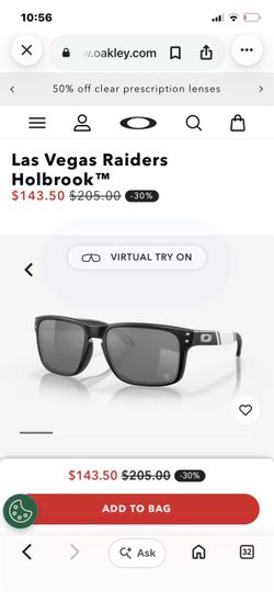 Oakley Holbrook Las Vegas Raiders Sunglasses
