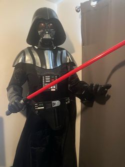 Star Wars animatronics Darth Vader & Storm Trooper