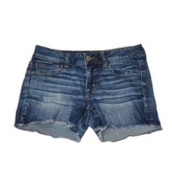 American Eagle Super Stretch Cutoff Shortie Shorts Womens size 6

