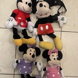 Mickey mouse backpack and friends
