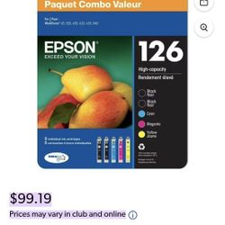 Brand New Unused Epson Printer ink Cartridges (Multiple) OBO