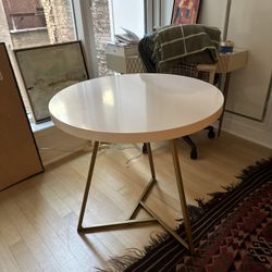 West Elm Small Dining Table Side Table 