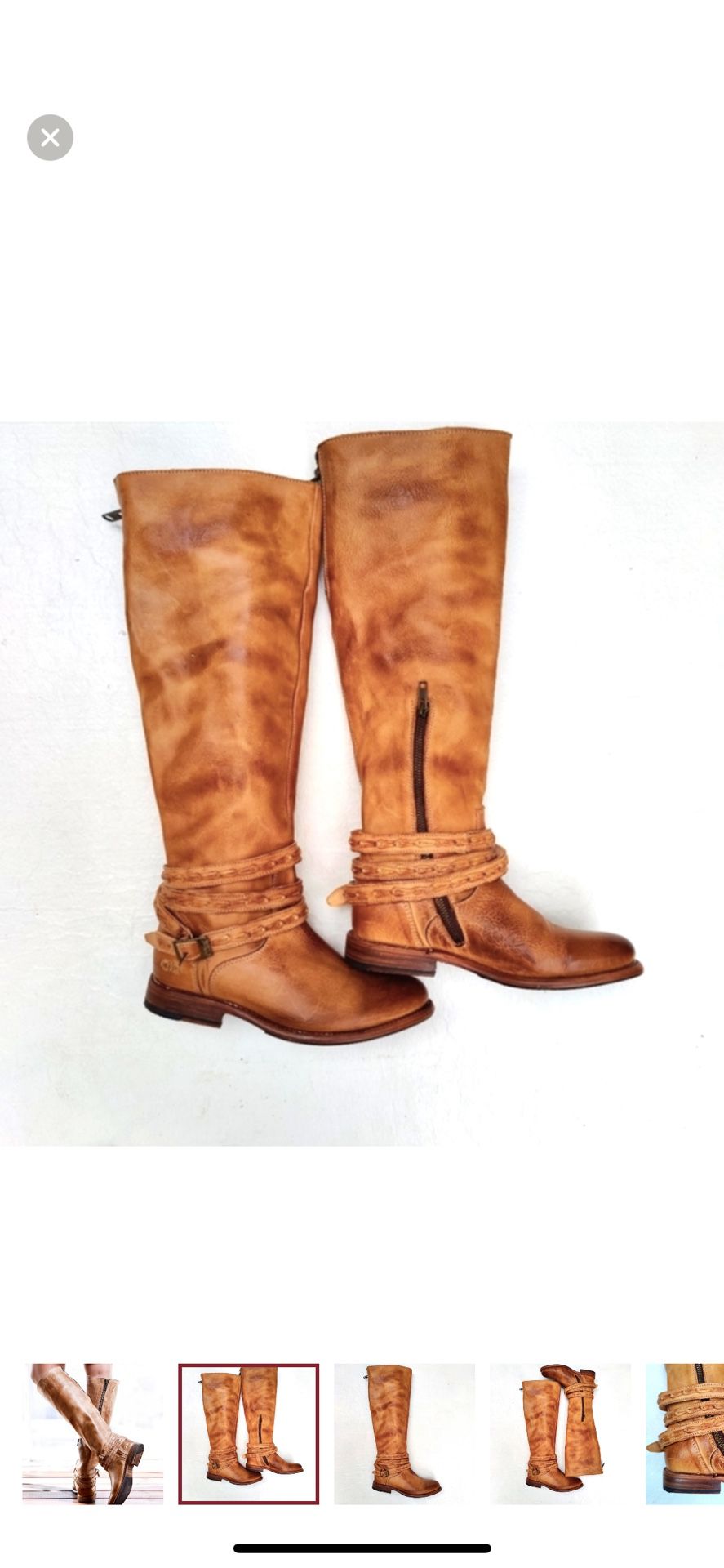 Tall leather Boots-Bed Stu