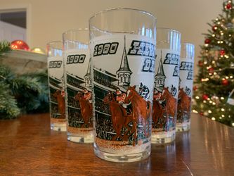 1980 KENTUCKY DERBY Collector’s Glasses (5)
