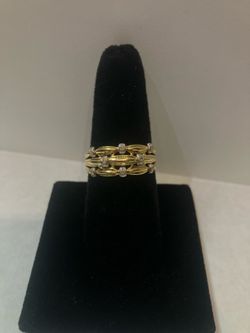18k gold ring #111199-1MJ