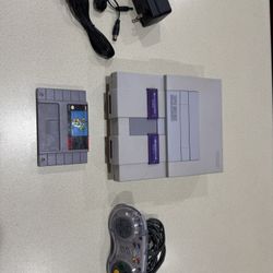 Super Nintendo (SNES) Console Bundle – Tested & Working