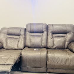 Premium Power Recliner Sofa From Bernie And Phills 