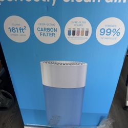 Blueair Blue Pure 411 - Air purifier - Particle and carbon filter - 15m2 - Blue
