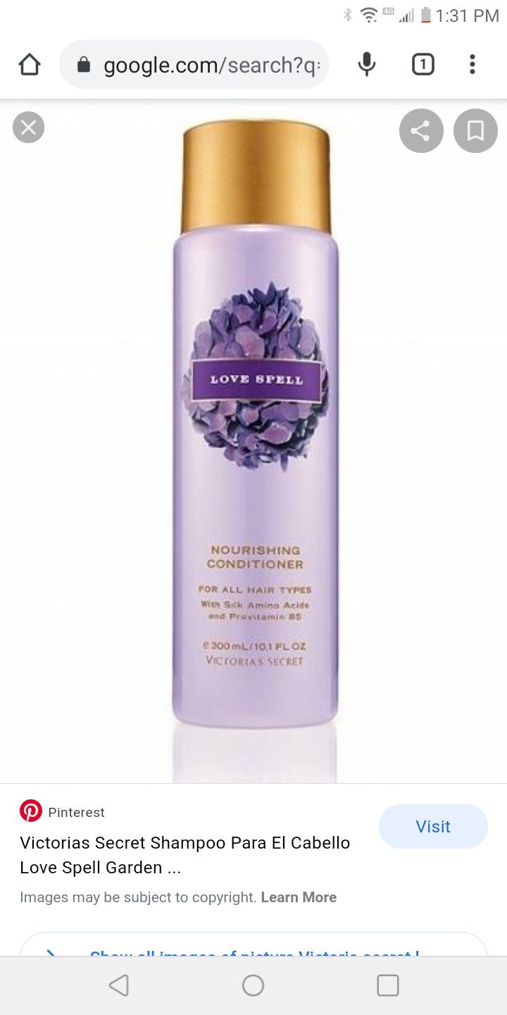 Victoria Secret LOVE SPELL SHAMPOO DISCONTINUED