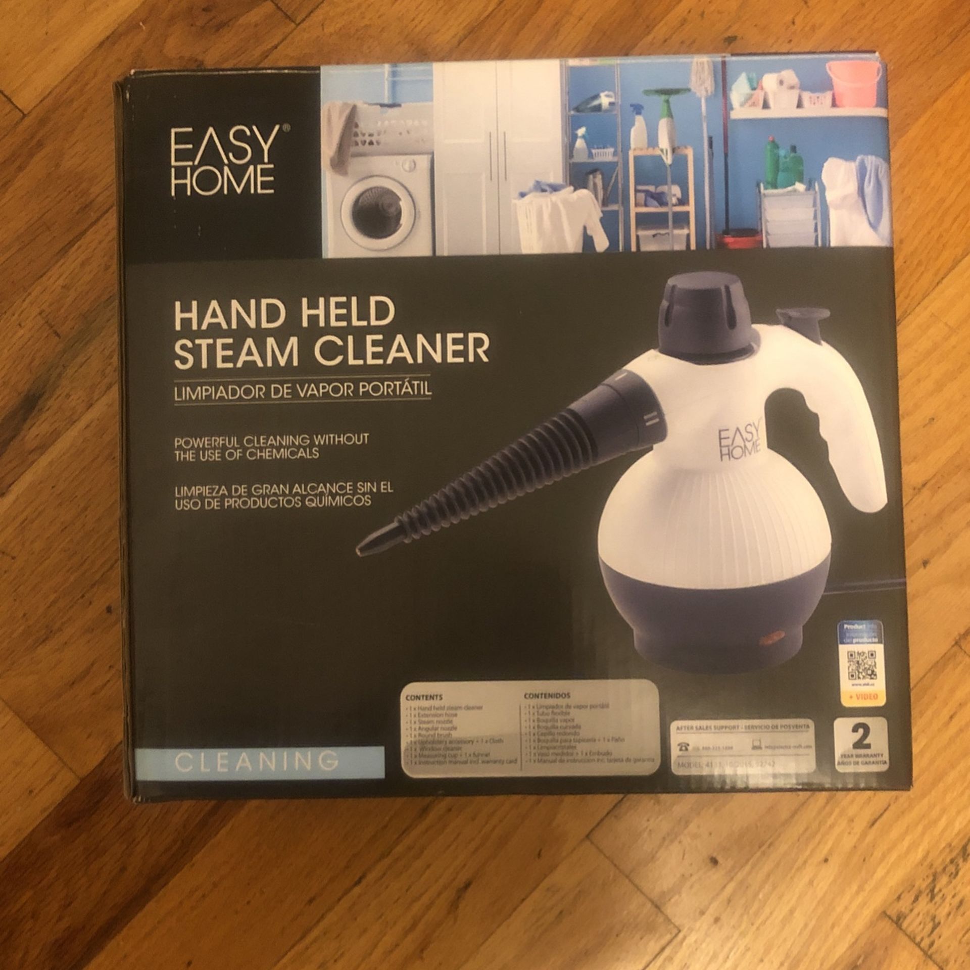 Easy Home Hand Held Steam Cleaner