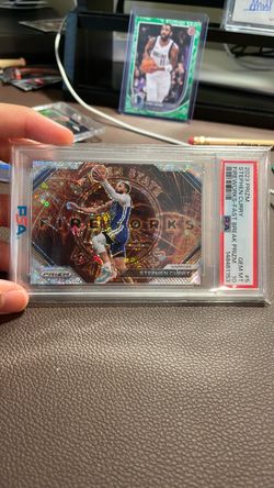 Steph Curry Panini Prizm insert PSA 10