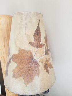 rustic lamp shades (pair)