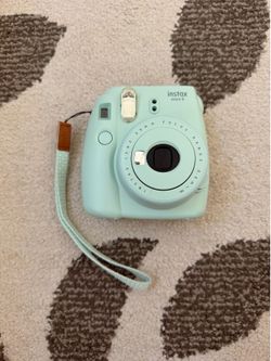 Instax Teal Polaroid Camera