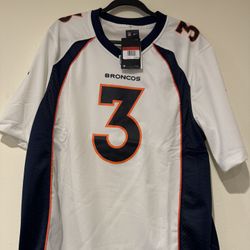 Nike Broncos Russell Wilson Football Jersey Size Large Men New 