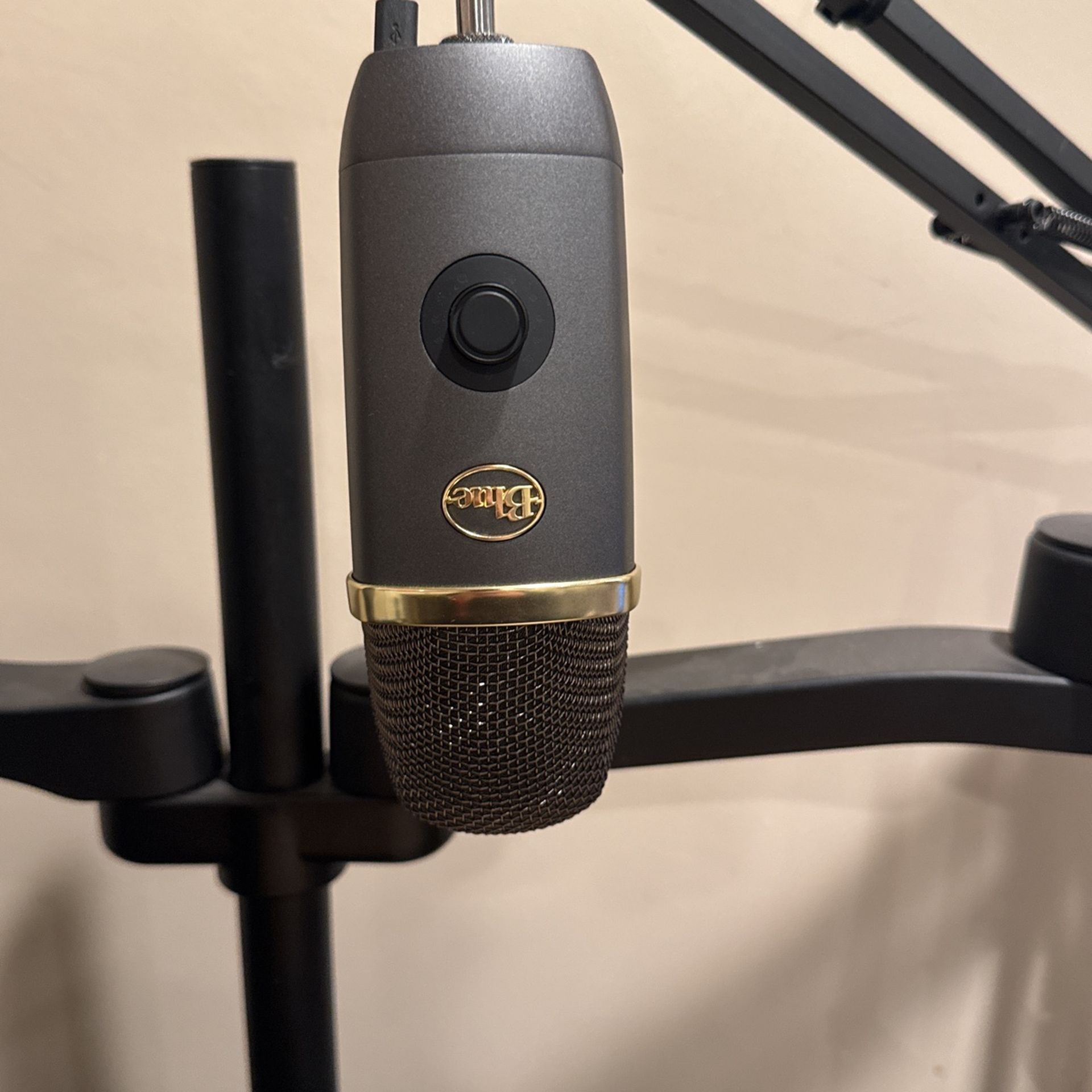 Blue Yeti X With Boom Arm (Comes With It’s Orginal Stand)