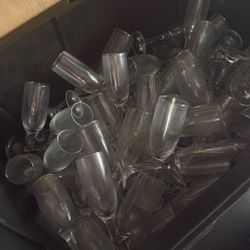 120 Champagne Glasses 