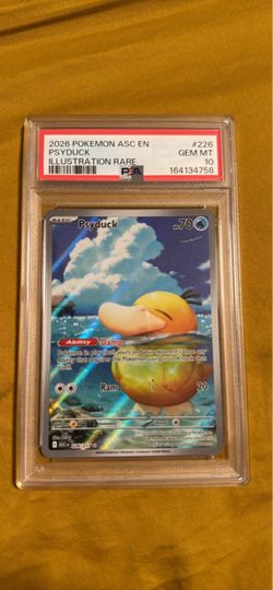 Psyduck Ascended psa 10